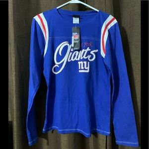 NWT Women’s NY Giants Long Sleeve T size large